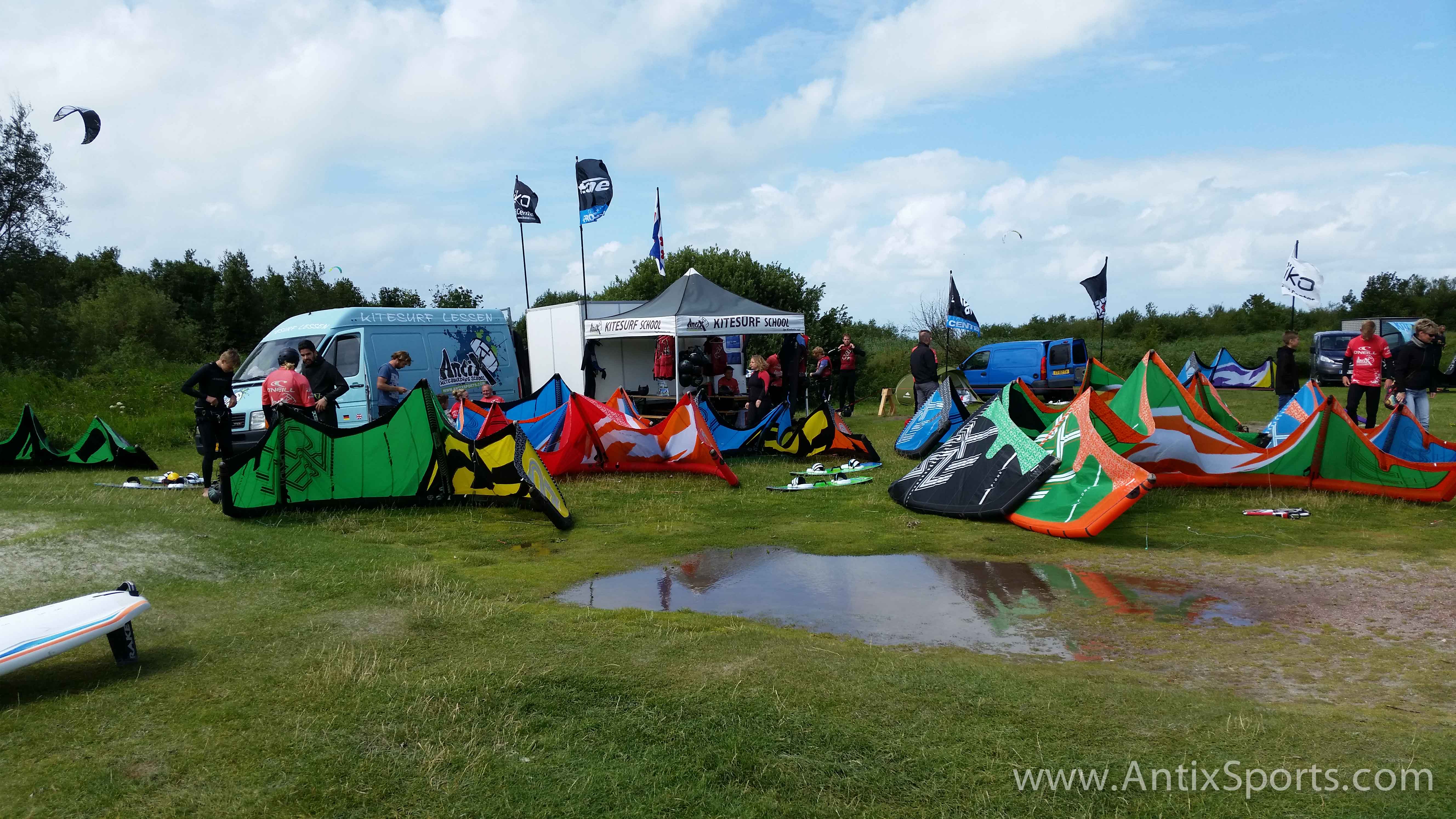 Kitesurf locatie Workum, Friesland