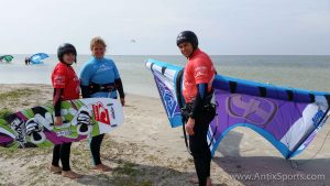 Vervolg cursus kitesurfen Friesland